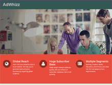 Tablet Screenshot of adwhizz.com